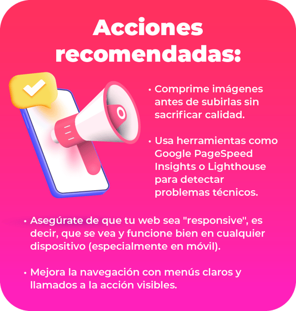 Acciones SEO recomendadas